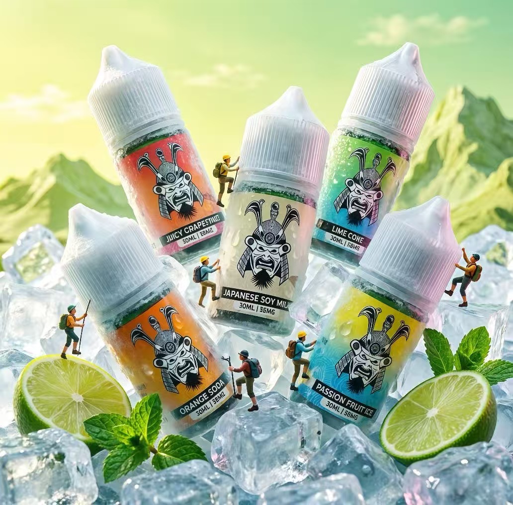 SAMURAI 將軍 30ml 堅果菸草 × 極冰果香 美國原裝丁鹽 現貨