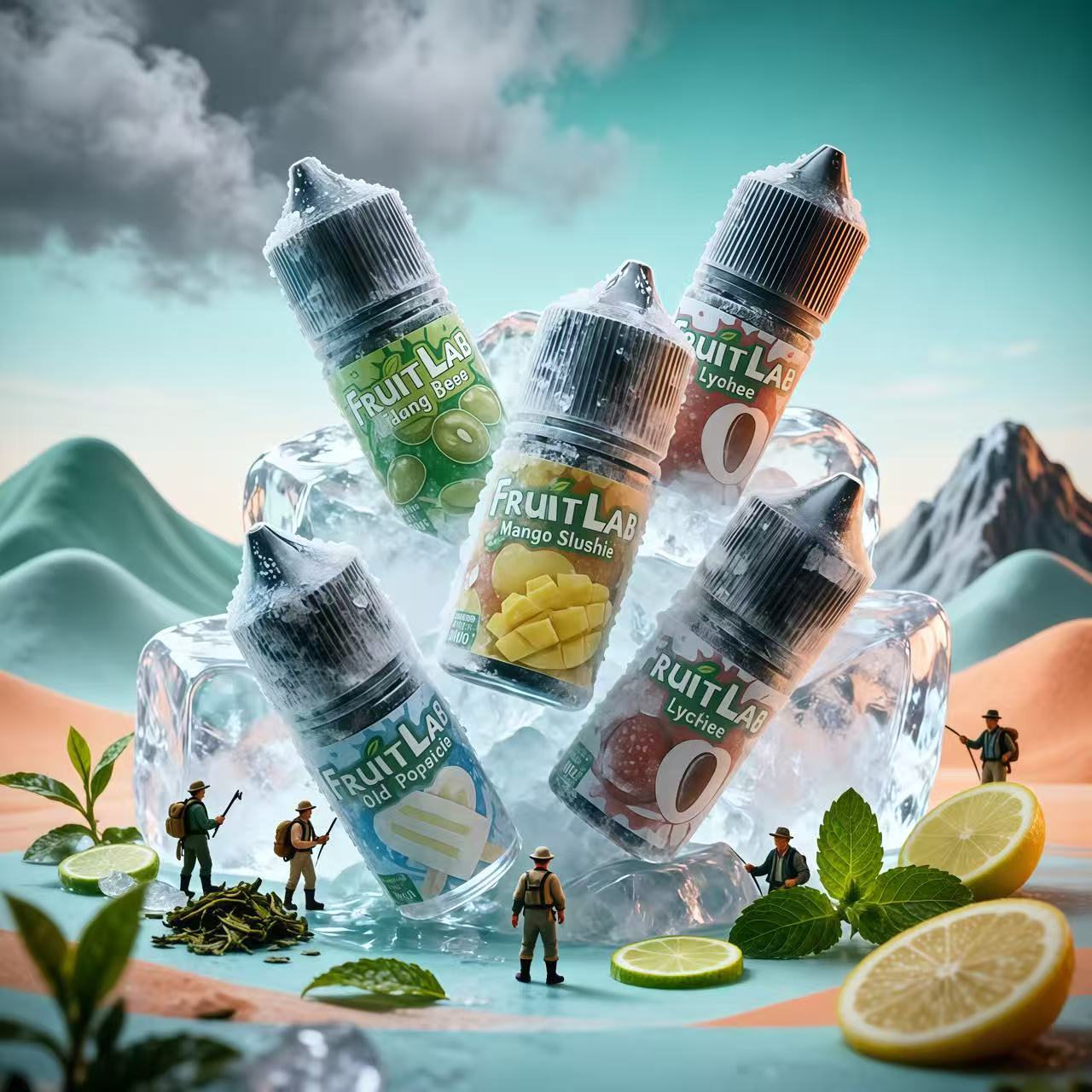 FruitLab 水果實驗室 30ml 30mg 冰爽果香 沁涼冰感 台灣現貨